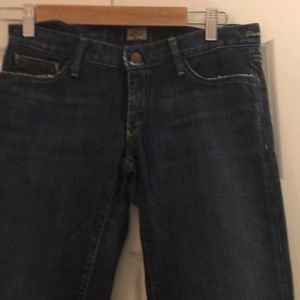Denim bootcut jeans
